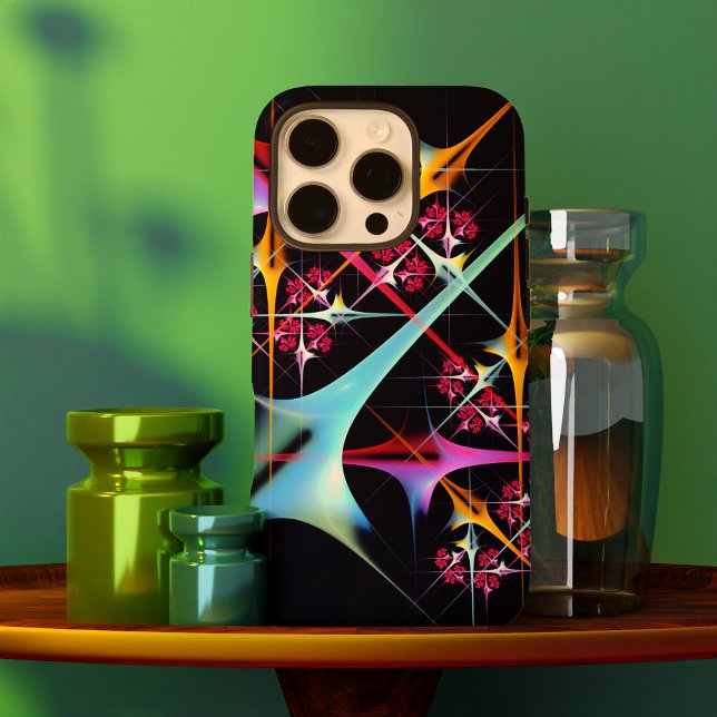 Pink Floral Modern Abstract Art Colour Pattern #01 Case-Mate iPhone Case (Pink Floral Modern Abstract Art Color Pattern #01 Case-Mate iPhone Case)