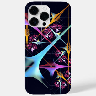 Pink Floral Modern Abstract Art Colour Pattern #01 Case-Mate iPhone 14 Pro Max Case