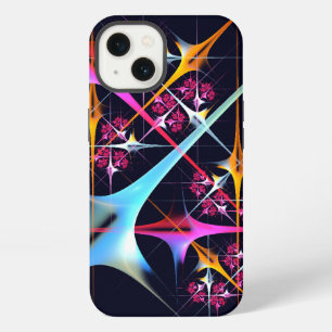 Pink Floral Modern Abstract Art Colour Pattern #01 iPhone 13 Case