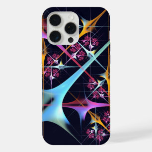Pink Floral Modern Abstract Art Colour Pattern #01 iPhone 15 Pro Max Case