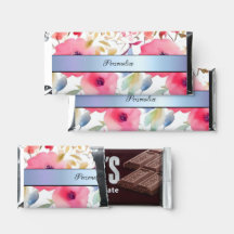 Pink Floral Monogram