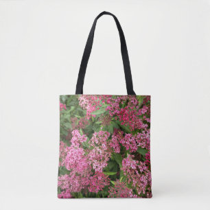 Pink Floral Nature Tote Bag