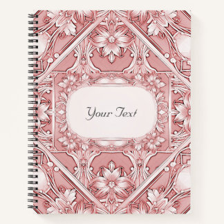 Pink Floral Notebook