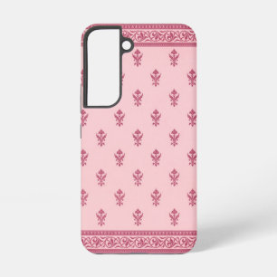 Pink Floral Pattern Samsung Galaxy Case