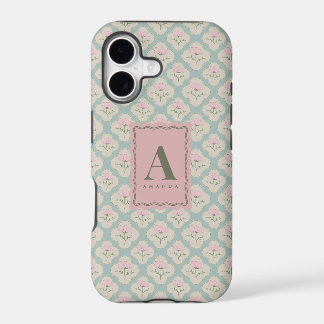 Pink Floral Personalised Phone Case