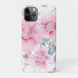 Pink Floral Watercolor Case-Mate iPhone Case
