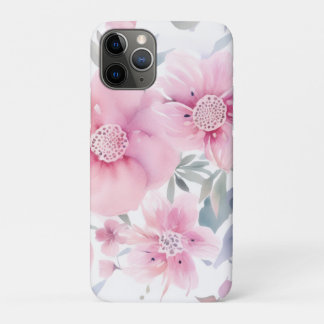 Pink Floral Watercolor  Case-Mate iPhone Case
