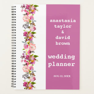 Pink Floral Wedding  Planner