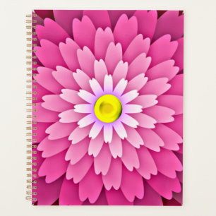 Pink Flower-64655 Planner