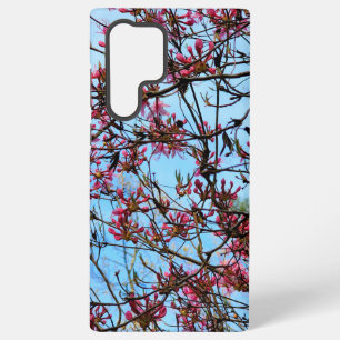 Pink Flower Buds on a Tree Samsung Galaxy Case