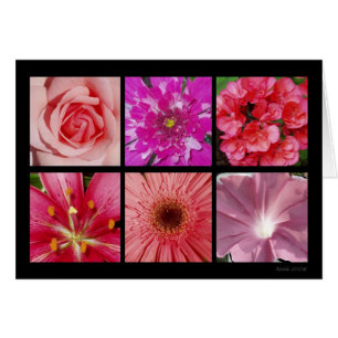 Pink Flower Card