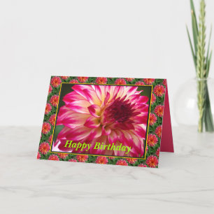 pink Flower Card