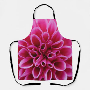 Pink Flower Close-up Apron