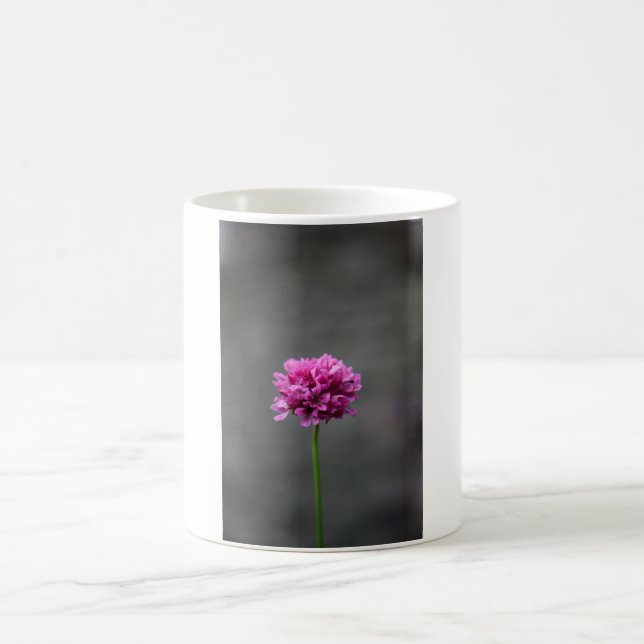 Pink Flower Coffee Mug (Center)