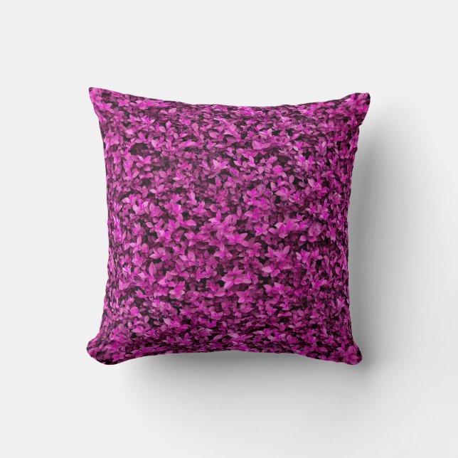 Pink Flower Cushion (Front)