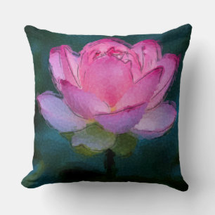 Pink Flower Cushion