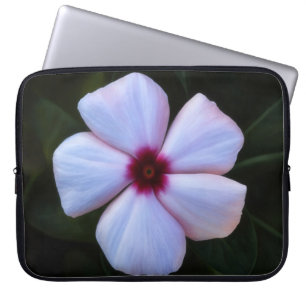 Pink Flower Dark Garden Floral Laptop Sleeve Cover
