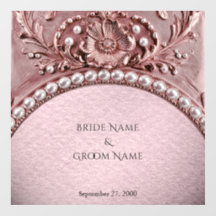 Pink Flower Floor Decal