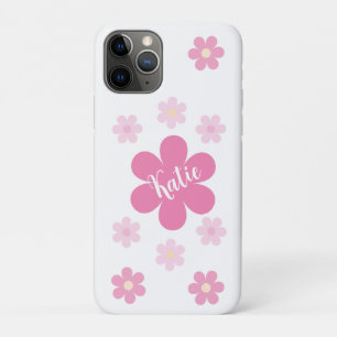Pink Flower Glam- Case-Mate iPhone Case