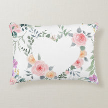 Pink Flower Heart