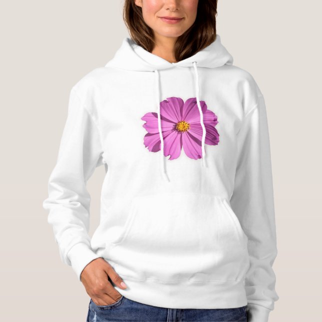 Pink Flower Hoodie (Front)