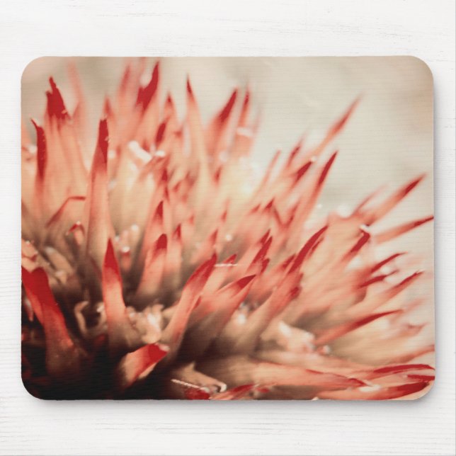 Pink Flower Mousepad (Front)