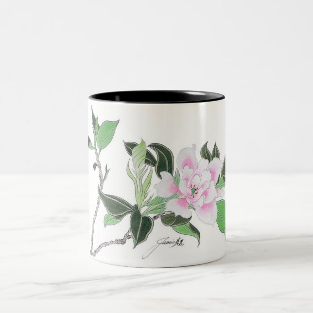 Pink Flower Mug (Center)