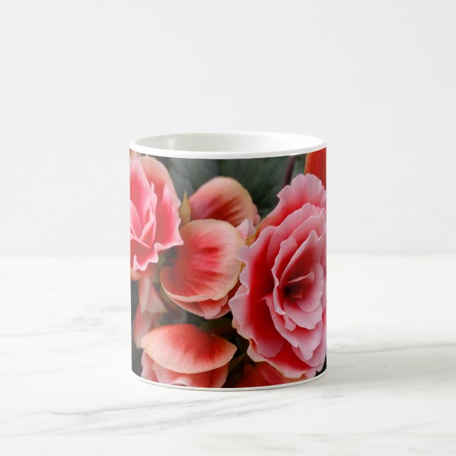 Pink flower mug (Center)