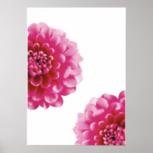 pink flower mum poster