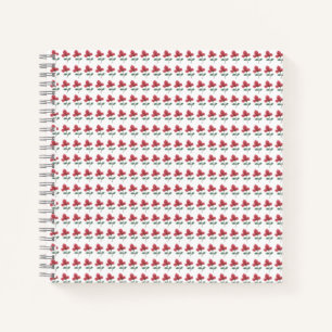 pink flower notebook