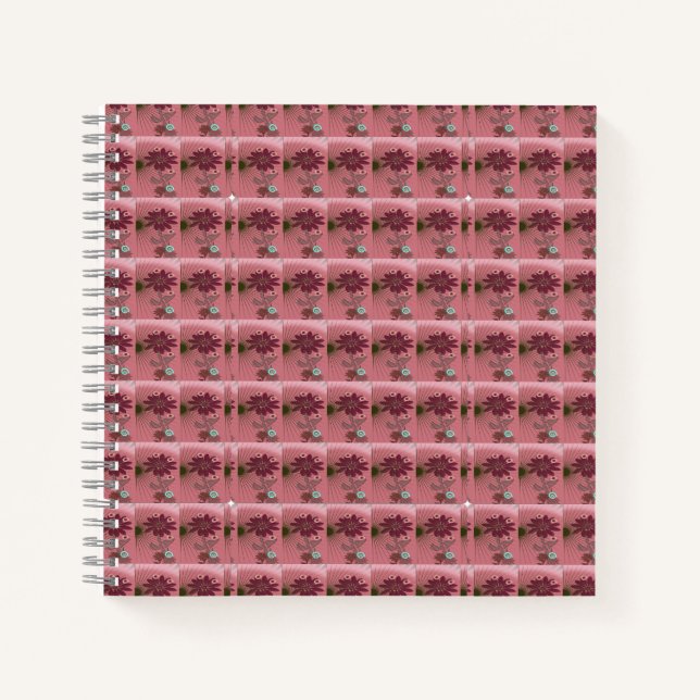 Pink Flower Notebook (Front)