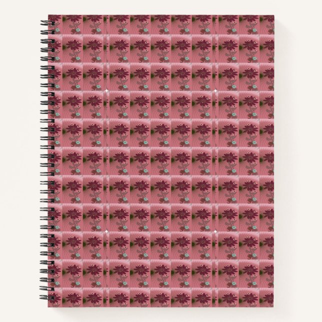 Pink Flower Notebook (Front)