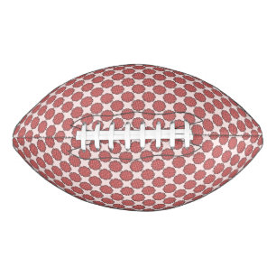 Pink Flower Ribbon by Kenneth Yoncich Football