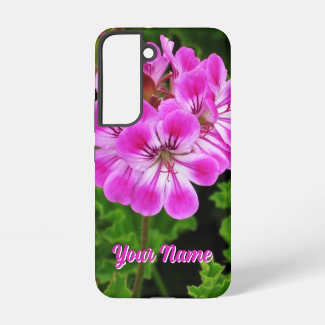 Pink Flower -  Samsung Galaxy S22 Case (Back)