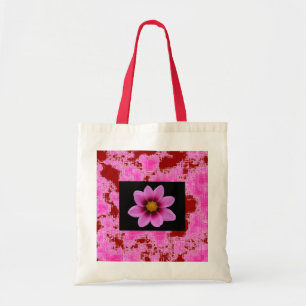 Pink Flower Tote Bag