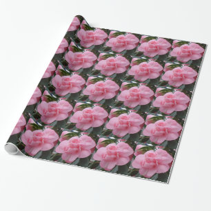 Pink Flower Wrapping Paper