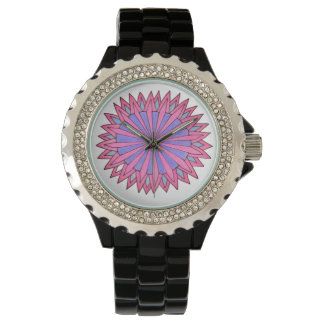 Pink Flowerburst Watch