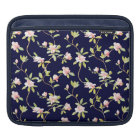 Pink Flowers and Dark Blue