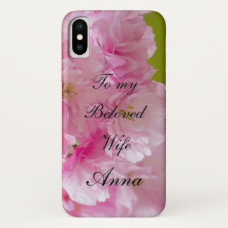 Pink Flowers Beautiful Colouring Nature Case-Mate iPhone Case