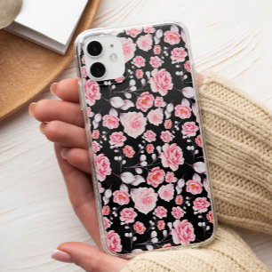 pink Flowers classy and chic Stylish iPhone 13 Pro Max Case