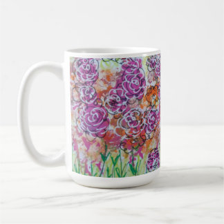Pink Flowers Coffee Mug