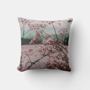 PINK FLOWERS CUSHION