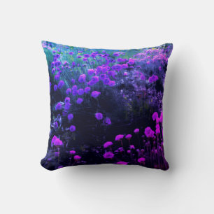 Pink Flowers Cushion