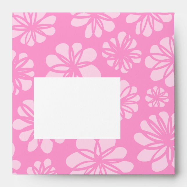 Pink Flowers Envelopes (Front)