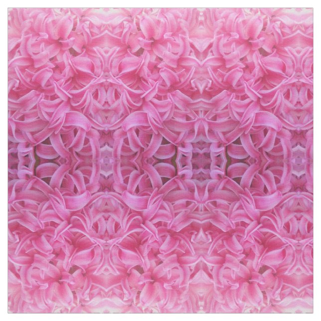 Pink Flowers Fabric (Swatch)