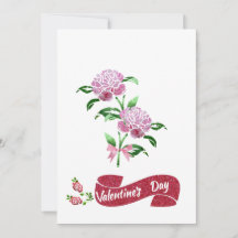 Pink Flowers For Valentines day