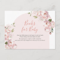 Pink Flowers Girl Baby Shower Baby in Bloom