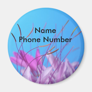 Pink Flowers Magnet