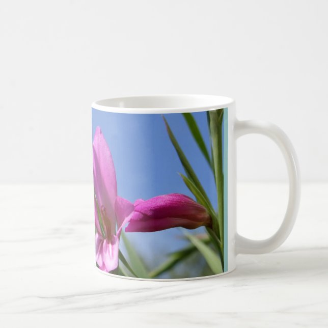 Pink Flowers Mug (Right)