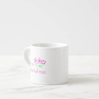 Pink Flowers New Grandma Gifts Espresso Cup